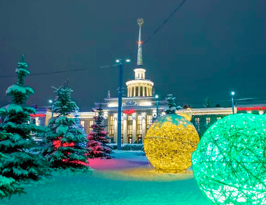 Карельский Новый Год в Петрозаводске: в гости к Деду Морозу Талви Укко