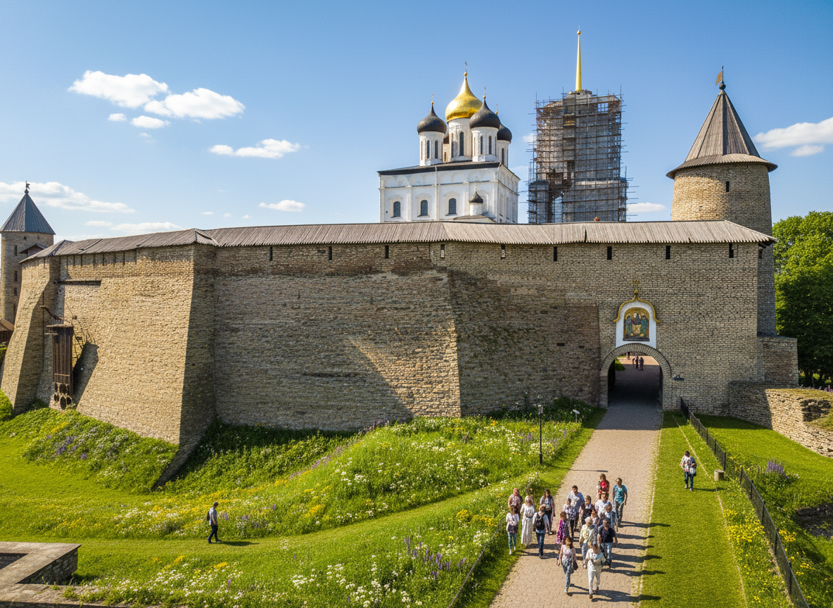 Великий Новгород, Псков, Изборск, Печоры и 3 крепости