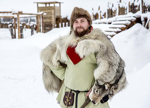 Зимняя Карелия — Рускеала, ледяные водопады и деревня викингов за один день