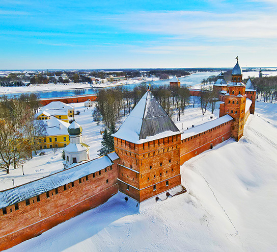 Новогодний Великий Новгород