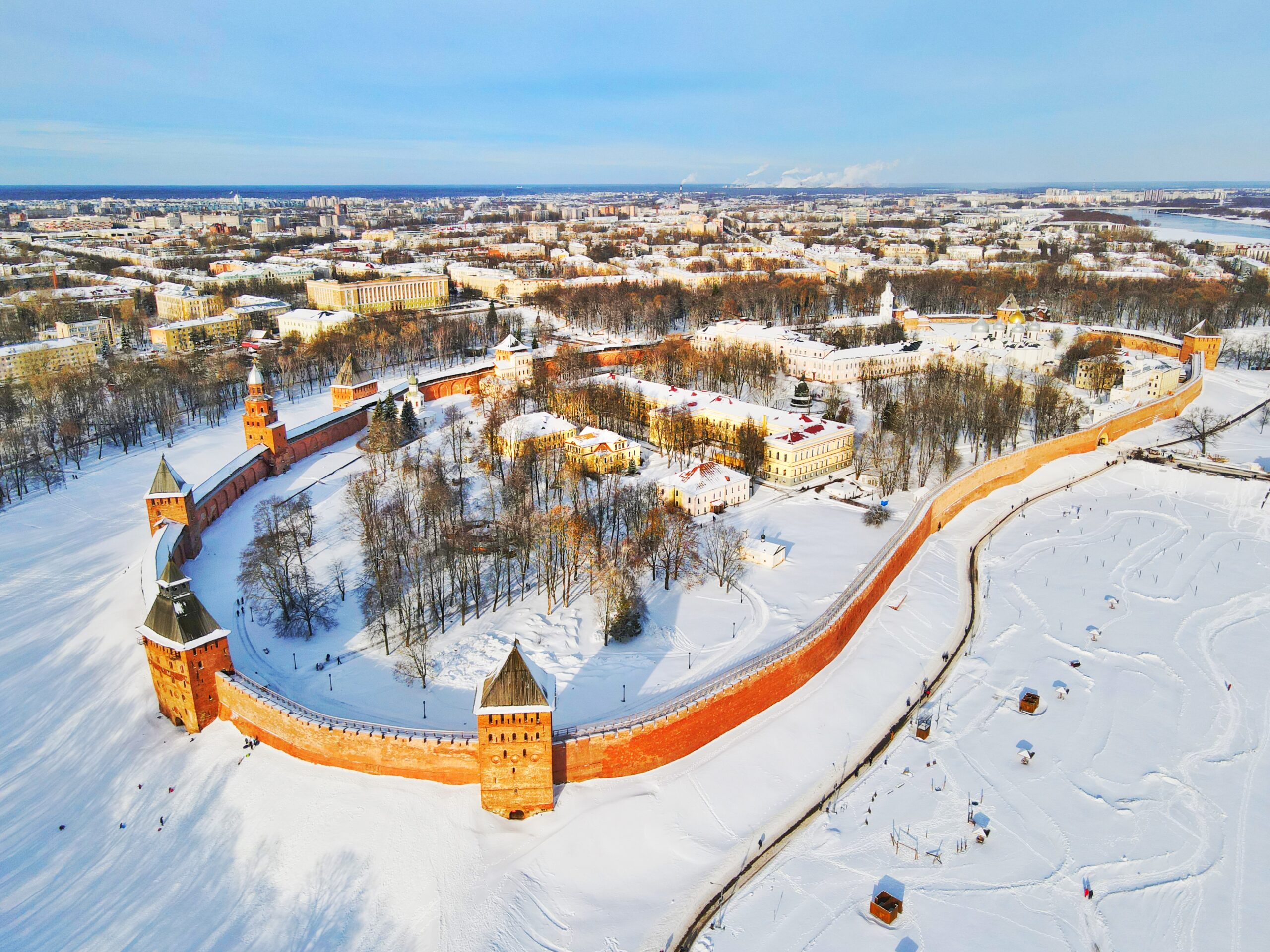 Целый день в Новогоднем Великом Новгороде - Главные места города в удобном режиме